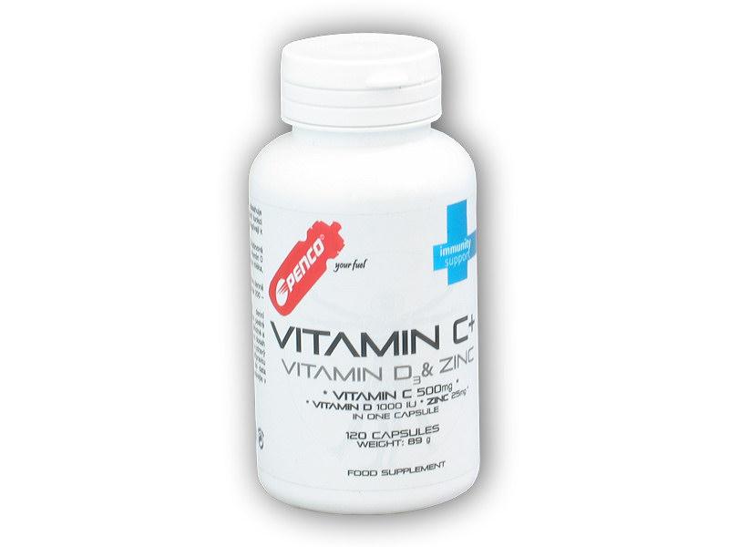 Penco Vitamín C plus D3+Zinc 120 kapslí