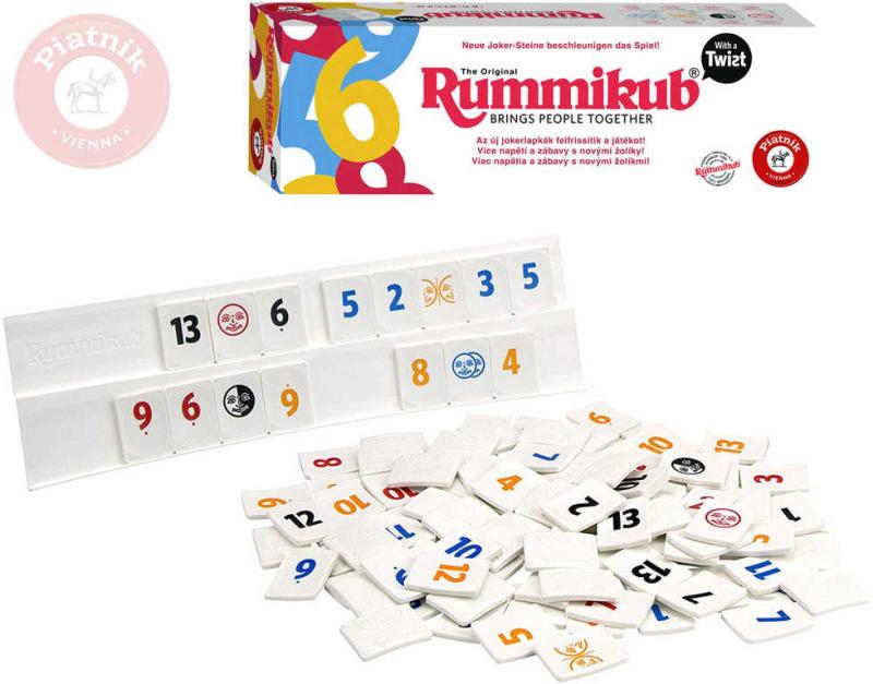 Piatnik Hra Rummikub Twist (společenská hra)