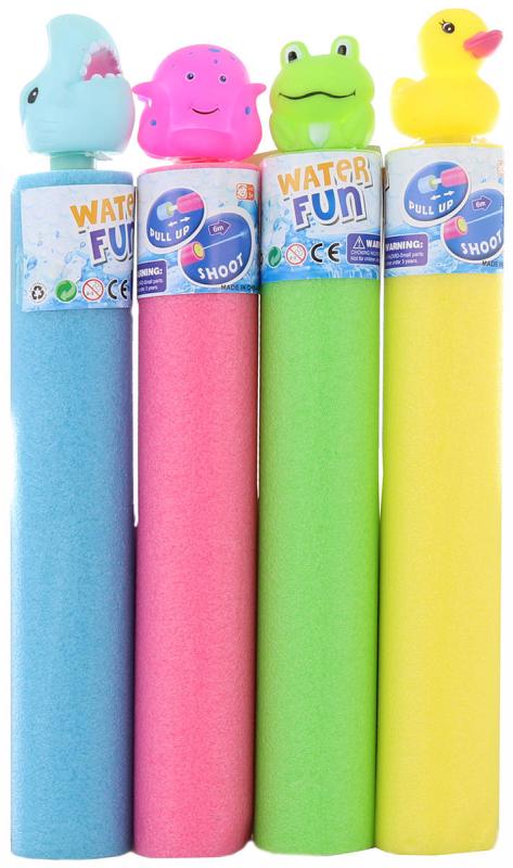 Pistole vodní pumpa pěnové dělo se zvířátkem 35cm trubice na vodu 4 druhy