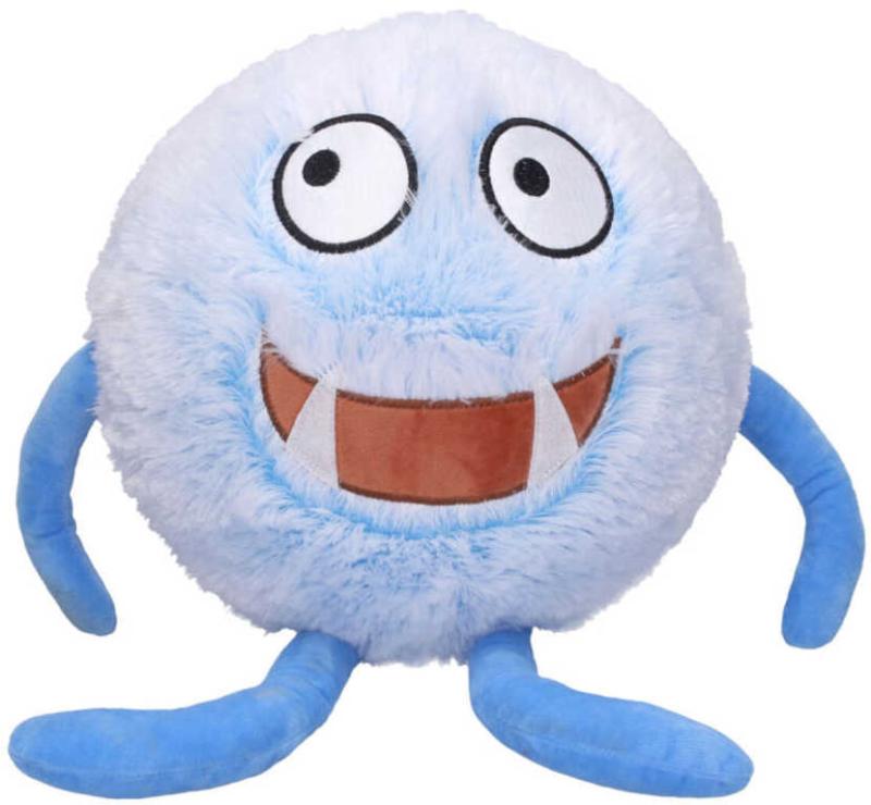 PLYŠ Míč příšerka nafukovací balonek veselý 30cm (plyšová hračka)