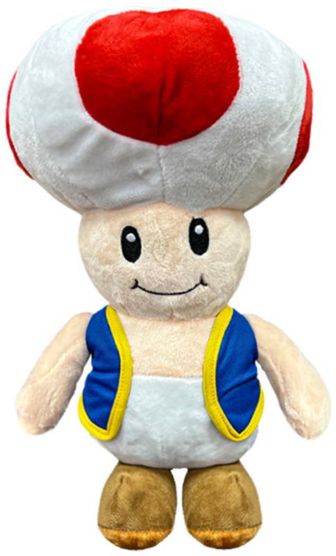 PLYŠ Nintendo postavička Toad 30cm Super Mario (plyšová hračka)