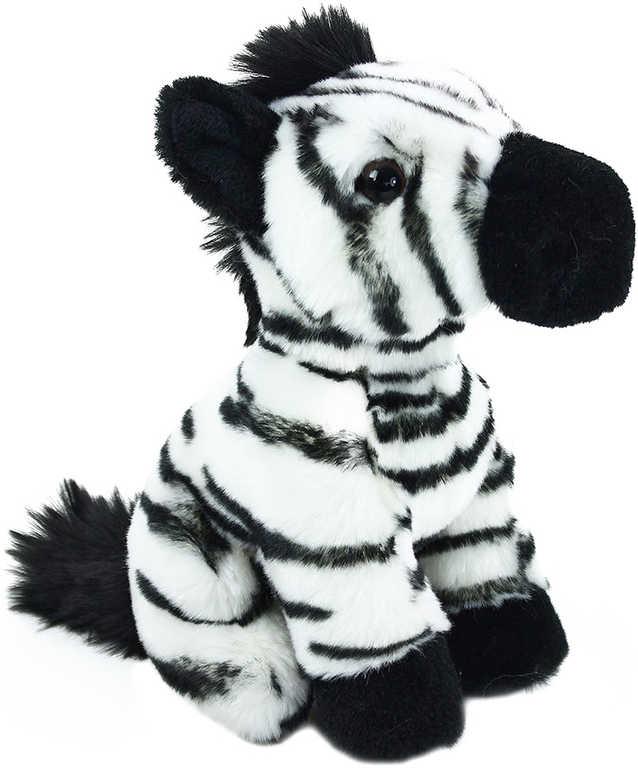 PLYŠ Zebra sedící 18cm exkluzivní kolekce (plyšová hračka)