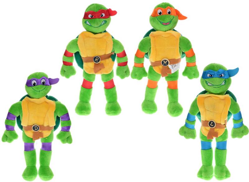 PLYŠ Želvy Ninja 22cm 4 druhy (plyšová hračka)