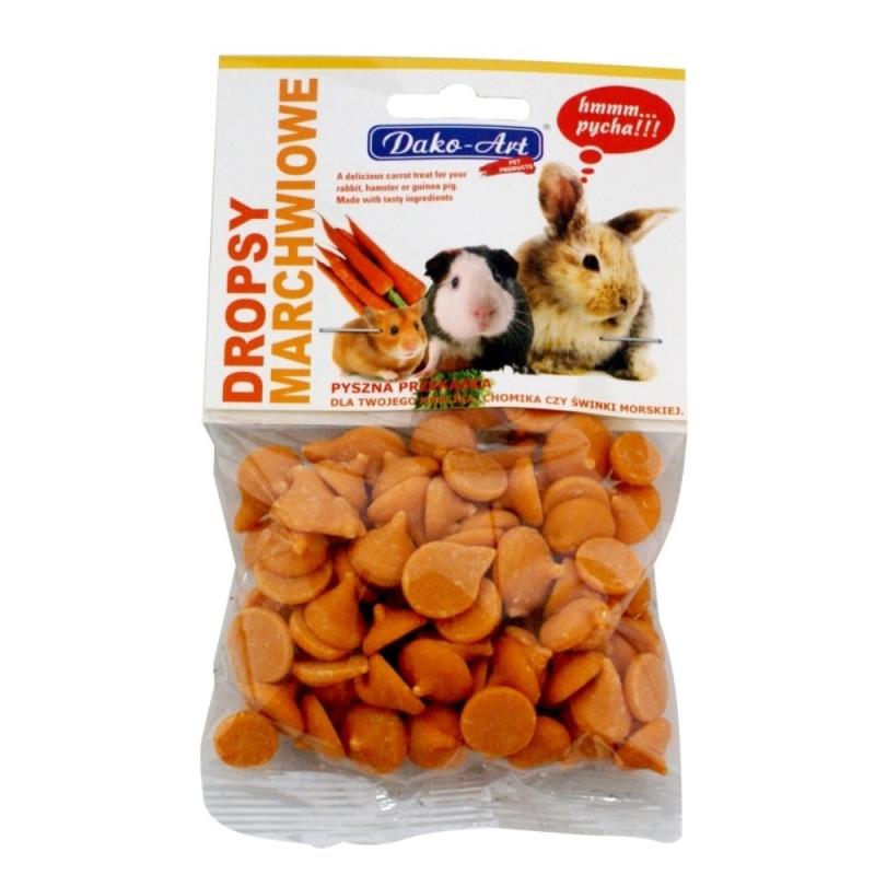 Pochoutka hlodavec mrkvová Dako 75 g