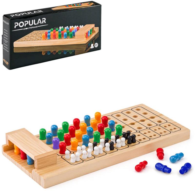 POPULAR DŘEVO Hra Logik (společenská hra)