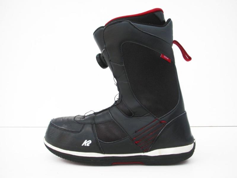 K2 čierne 290 mm Použité snowboardové topánky