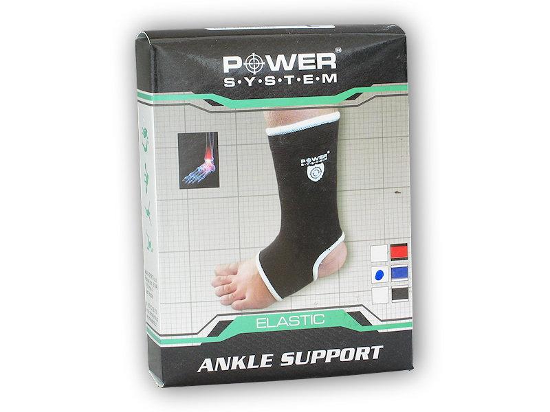 Levně Power System Bandáže na kotníky ANKLE SUPPORT - Black M