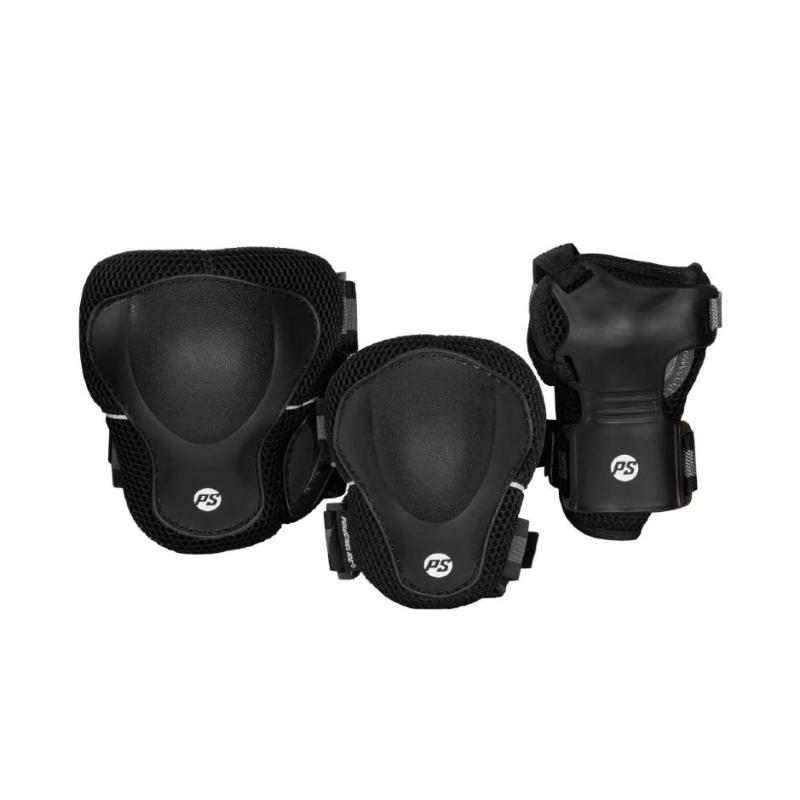 Powerslide Chrániče Pro Black Set (sada)