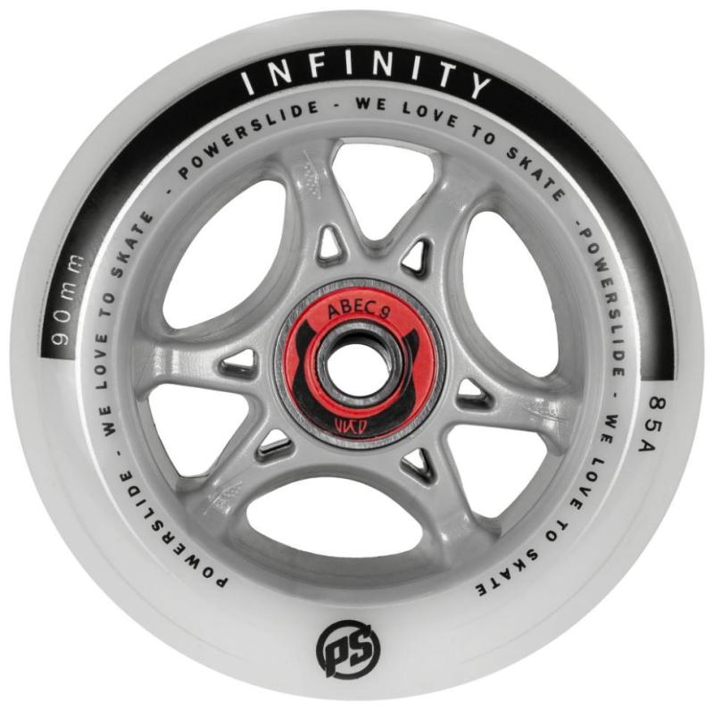 Powerslide Infinity RTR Kolečka s ložisky Abec 9 (4ks)