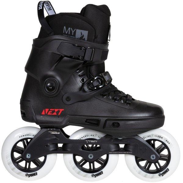 Levně Powerslide Next Core Black 110 Trinity - 3x, 110, 36-37 (dostupnost 5-7 prac. dní)