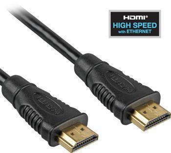 PremiumCord HDMI High Speed + Ethernet kabel, zlacené konektory, 7m