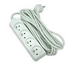 PremiumCord prodlužovací přívod 230V, 10m 4 zásuvky