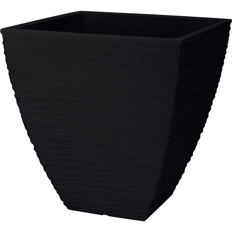 Progarden Květináč venkovní žebrovaný 40 cm antracit