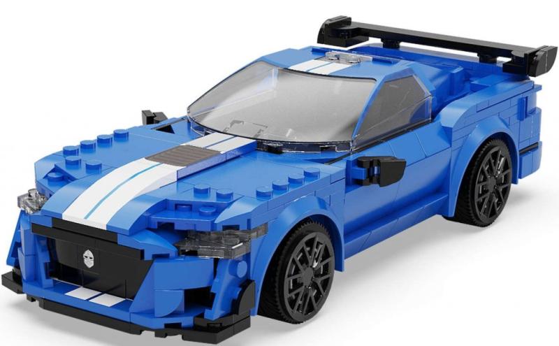 IQ models Programovateľná RC stavebnica športiaku BLUE KNIGHT - 325 dielikov