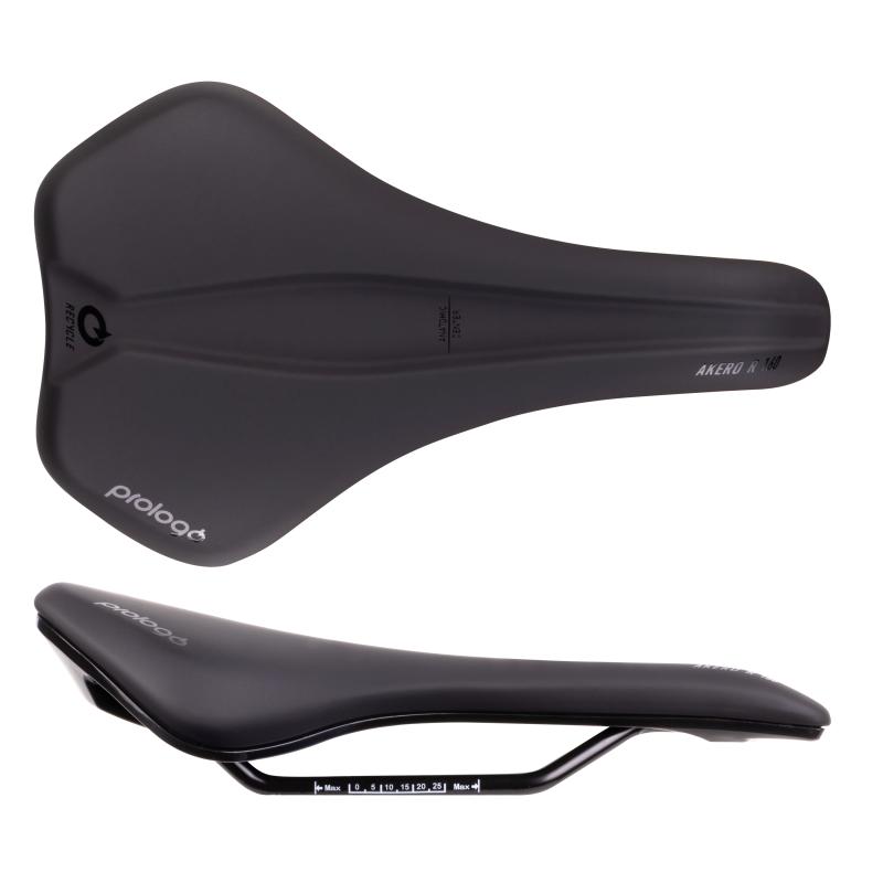 PROLOGO Sedlo AKERO R RECYCLED STEEL 160, černé