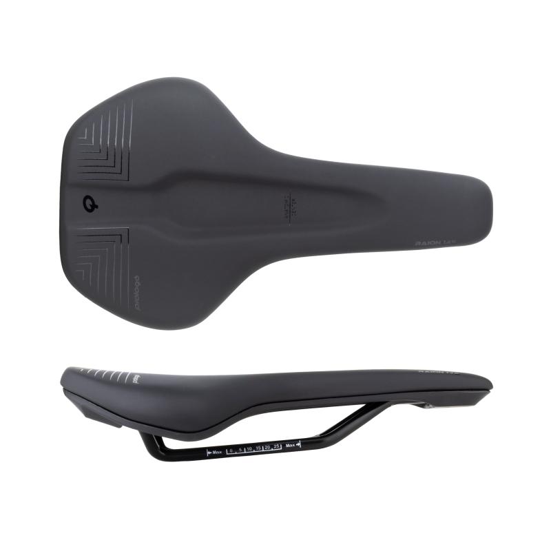 PROLOGO Sedlo RAION 145 RECYCLED STEEL, čierne