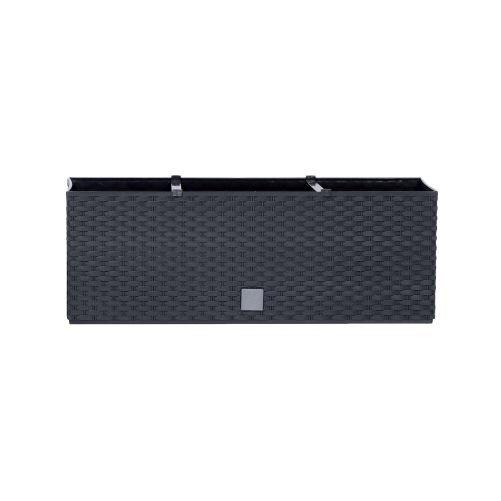 Prosperplast Samozavlažovací květináč Rato Case 51,4 x 19 x 18,6 cm antracit