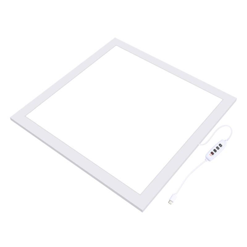 Puluz Fotografický světelný panel bez stínu 1200LM LED 33,3 cm x 33,3 cm účinná plocha