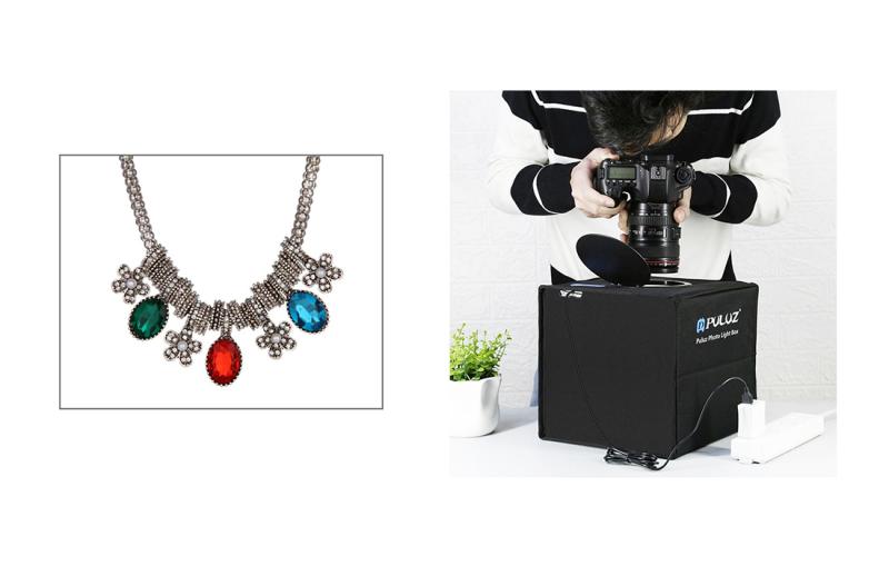 Puluz Fotostudio PKT3101B LED 25cm