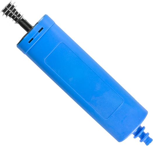 Pumpa Pompe 26cm ruční hustilka k plnění balónků vzduchem 3 barvy