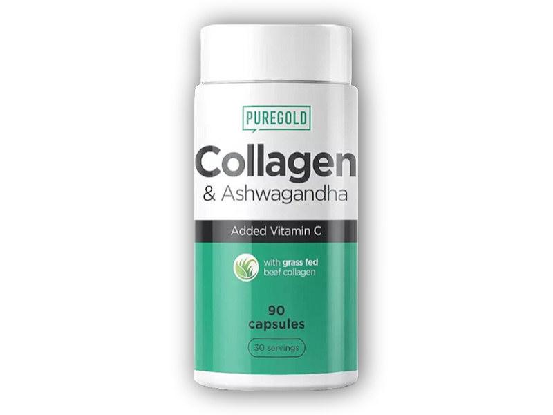 PureGold Collagen Ashwagandha 90 kapslí