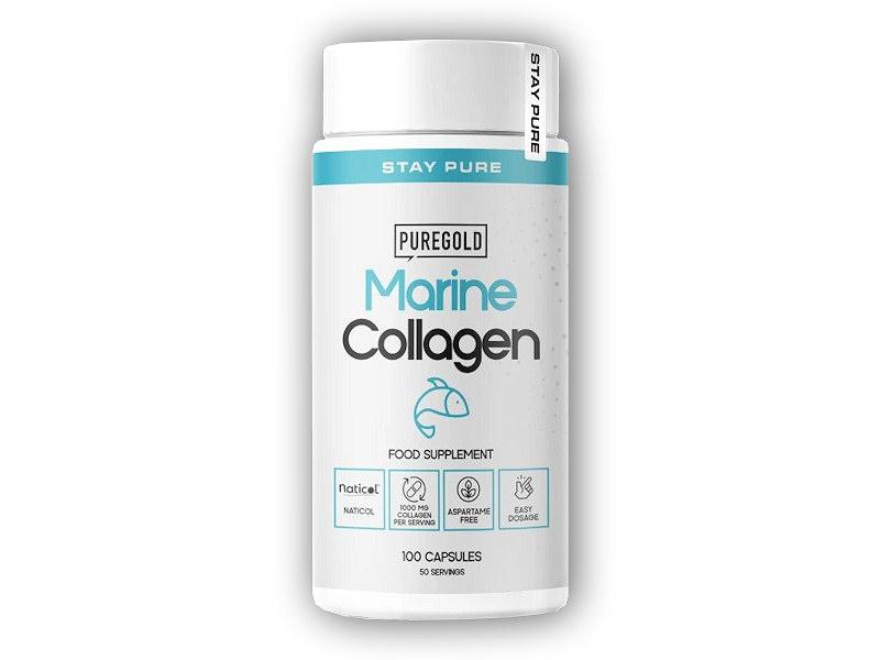 PureGold Hydrolyzovaný Rybí Kolagén 100 kapsúl