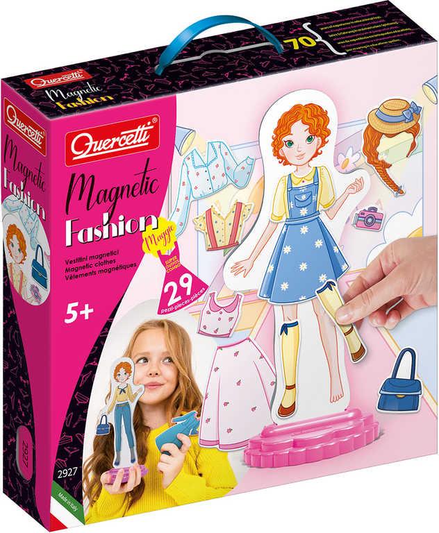 Quercetti Magnetic Fashion oblékací panenka Maggie 29 dílků