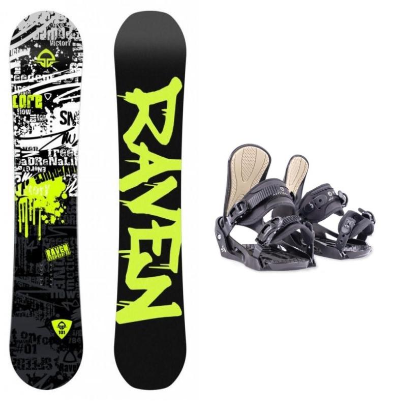 Raven Core Junior CAP dětský snowboard + Beany Junior vázání