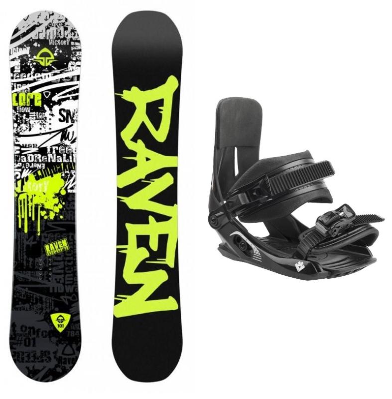 Raven Core Junior dětský snowboard + Hatchey Tactic Junior vázání