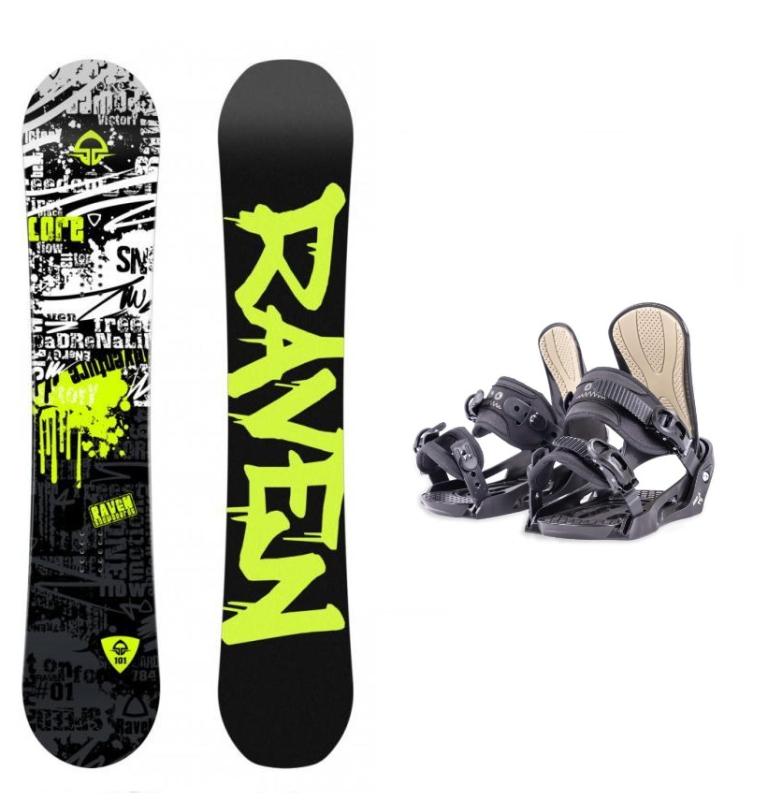 Raven Core Junior mini detský snowboard + Beany Junior viazanie
