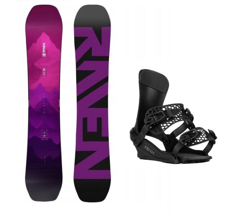Raven Destiny dámsky snowboard + Gravity Fenix black viazanie