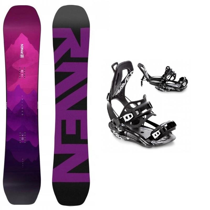 Raven Destiny dámský snowboard + Raven FT360 black vázání