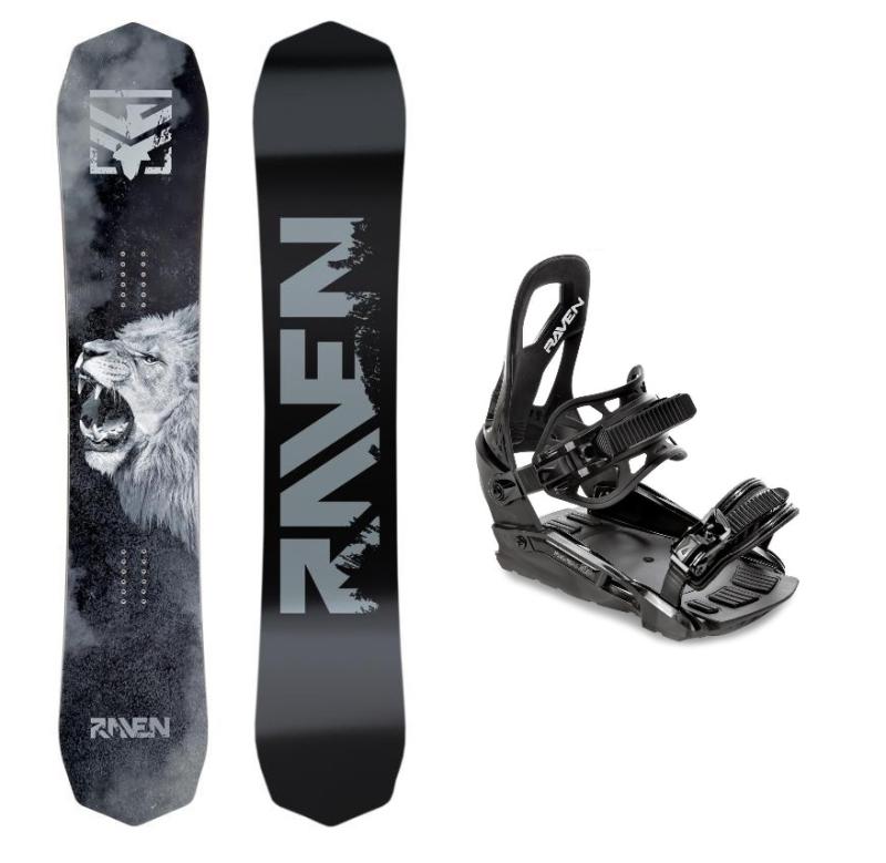 Raven Lion pánský snowboard + Raven S230 Black vázání