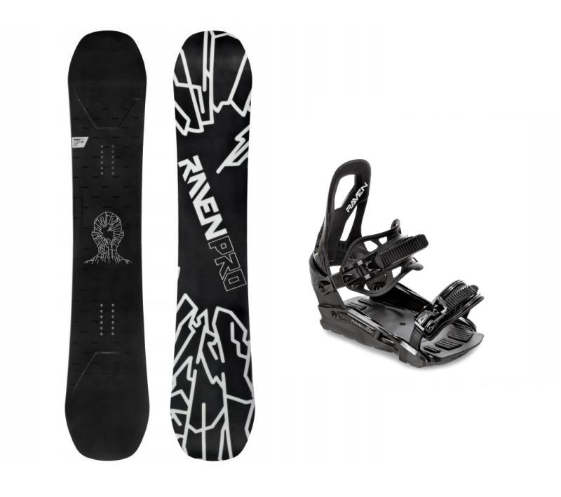 Raven PRO OpenMind Carbon snowboard + Raven S230 Black snowboardové vázání + sleva 500,- na příslušenství