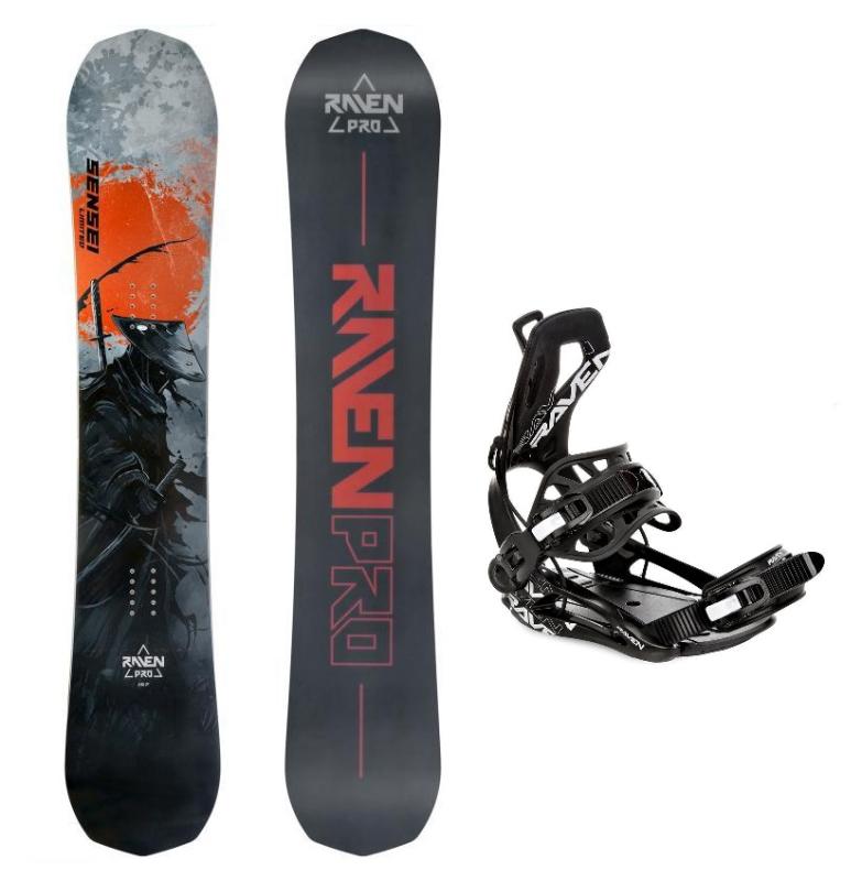 Raven PRO Sensei Carbon snowboard + Raven Fastec FTM450 multientry viazanie + zľava 400,- na príslušenstvo