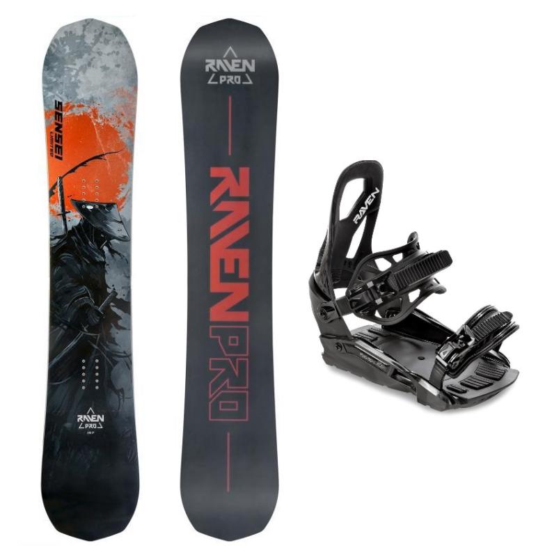 Raven PRO Sensei Carbon snowboard + Raven S230 Black viazanie + zľava 300,- na príslušenstvo