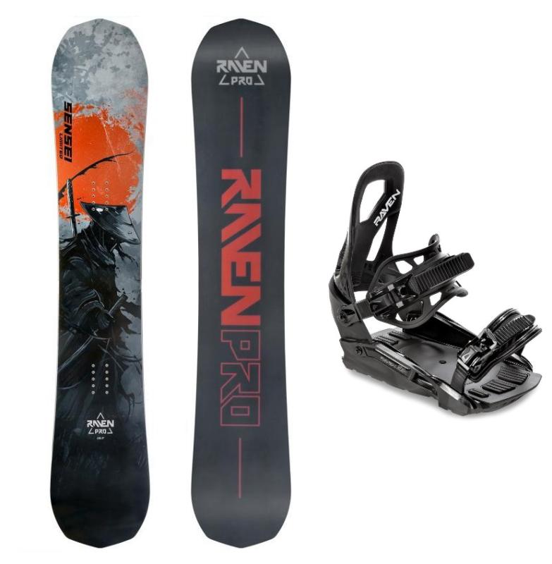 Raven PRO Sensei Limited pánsky snowboard + Raven S230 Black snowboardové viazanie + zľava 400,- na príslušenstvo