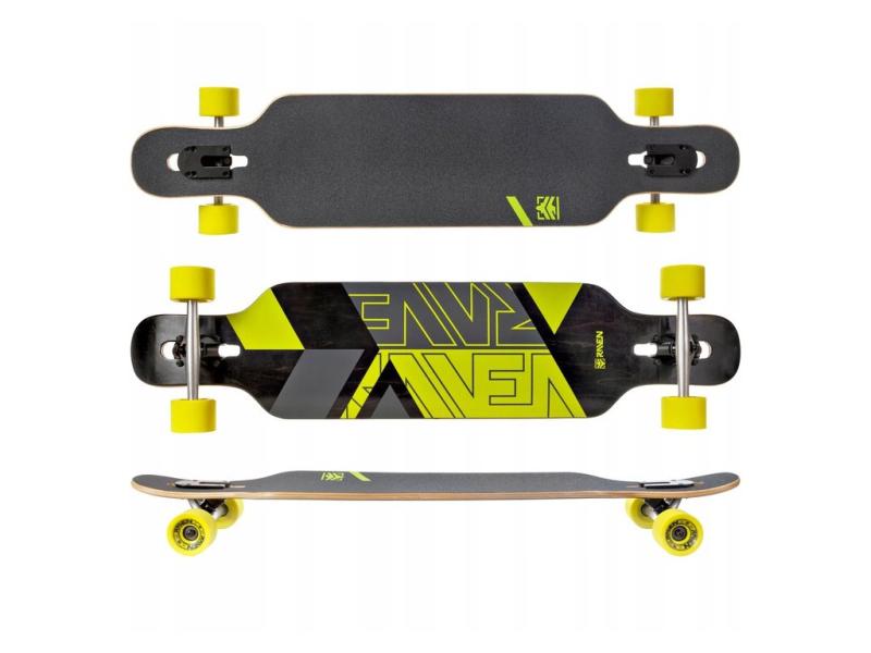 Levně Raven Torex Lemon ABEC9 Drop-thru 105cm longboard