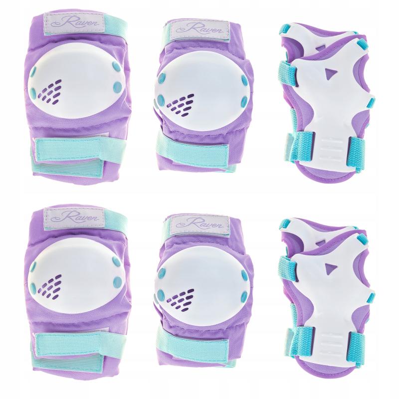 Raven Verba Violet/Mint, dětské sada chráničů