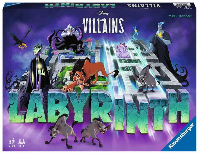 Ravensburger HRA Labyrinth Disney: Padouchové (společenská hra)