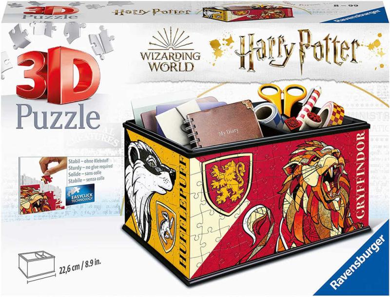 Ravensburger Puzzle 3D box Harry Potter úložná krabice 216 dílků plast