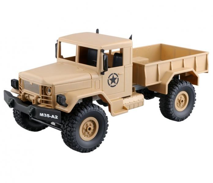 RC auto MILITARY TRUCK - písková