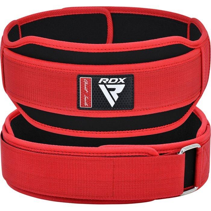RDX Vzpieračský pás RX5 červený M