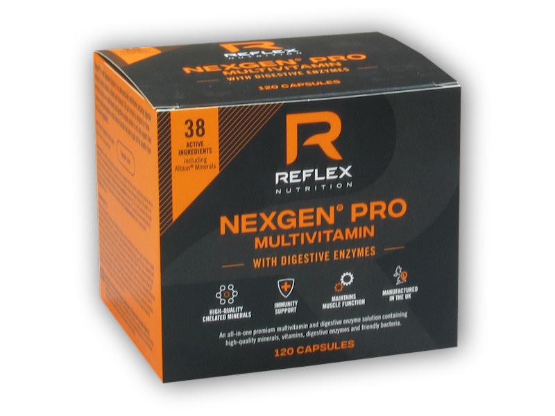 Reflex Nutrition Nexgen Pro + Digestive Enzymes 120 kapsúl