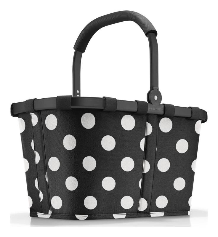 Reisenthel Carrybag Frame Dots White taška