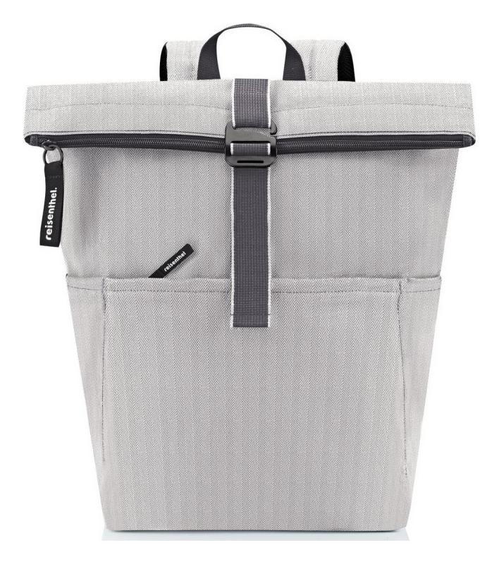 Reisenthel Rolltop Backpack Herringbone Grey batoh