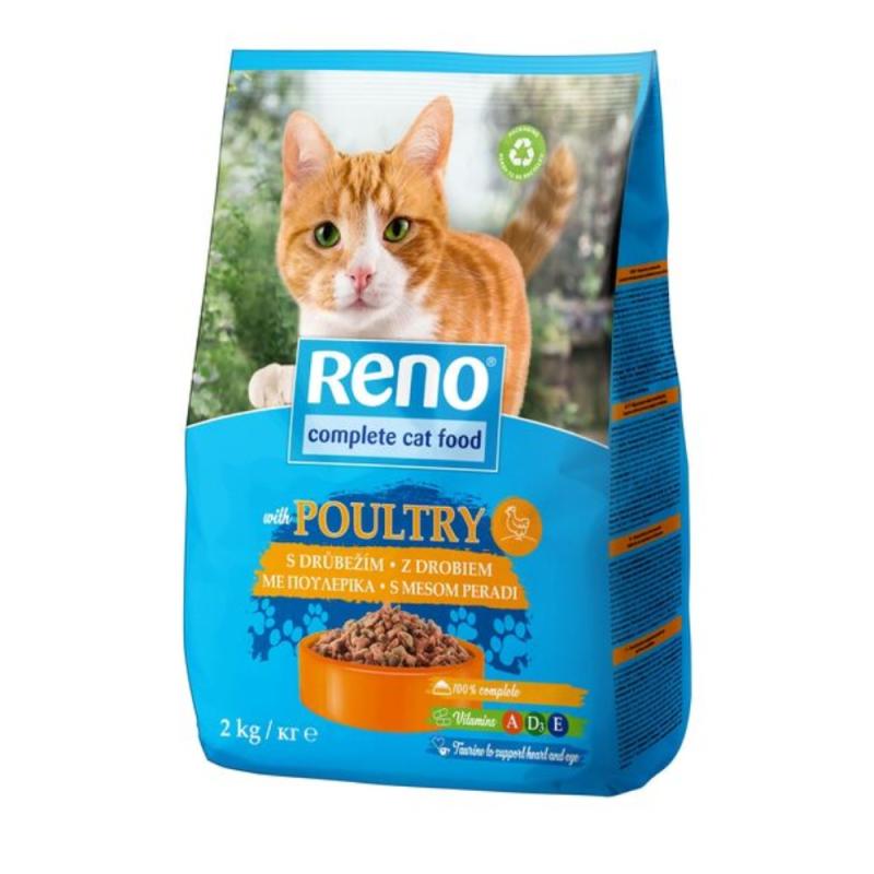 RENO Cat drůbeží 2 kg (bal. 6 ks)