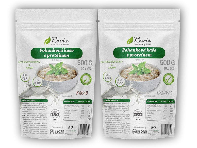 Levně Revix by Maxxwin Pohanková proteinová kaše 500g - Natural