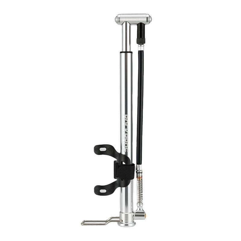 Rockbros bicyklová pumpa JG-004AS (strieborná)