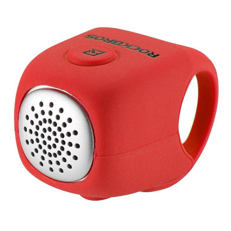 Rockbros Elektronické zvonky na kolo CB1709 (červené) (VÝPRODEJ)